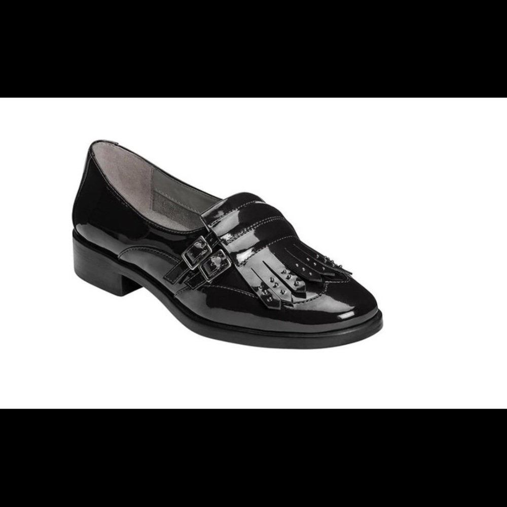 A2 aerosoles ravishing black tassel loafers 7